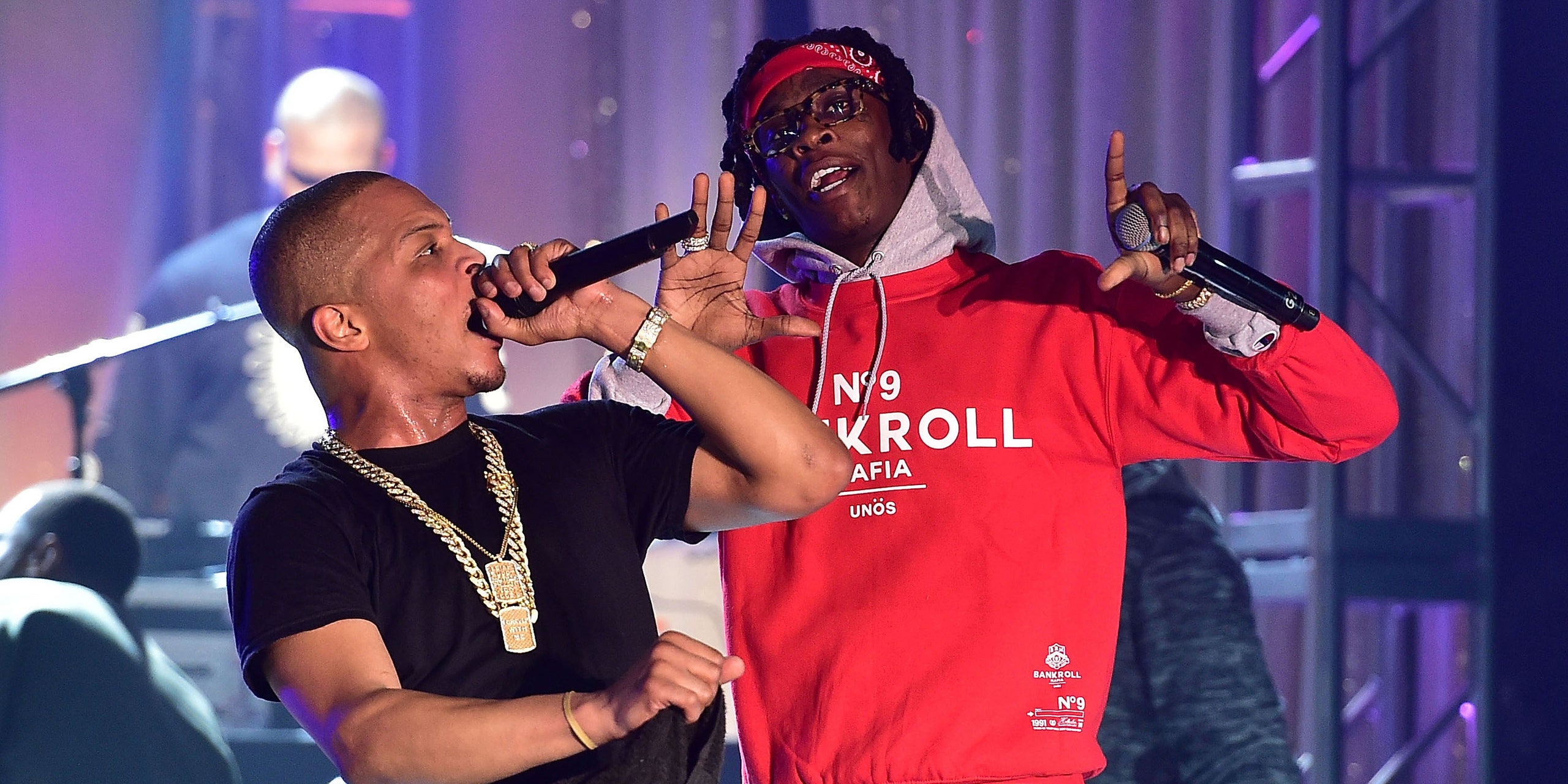 Young Thug and T.I. Link Up