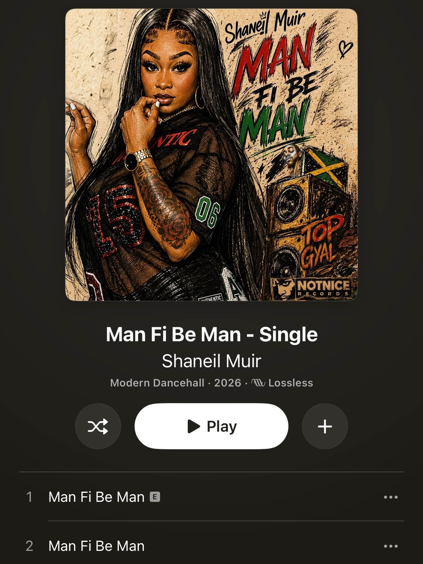 Shaneil Muir’s ‘Man Fi Be Man’ Breaks Into Jamaica’s YouTube Trending 20 Charts